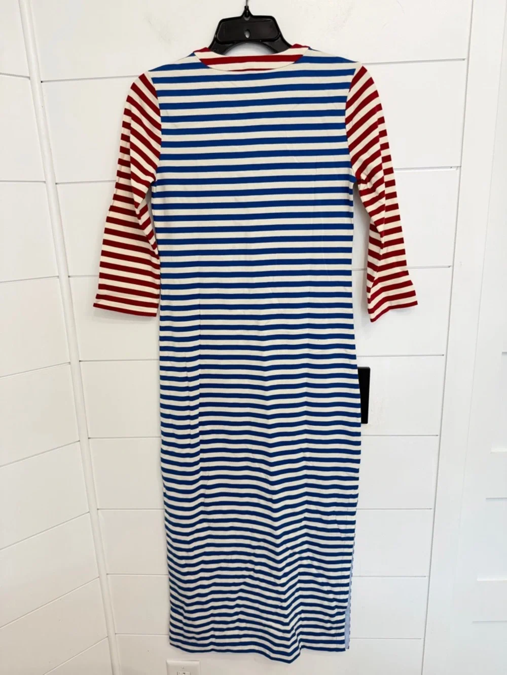 NEW J.Crew Sammie Striped Lace Up Midi Dress Size XXS 36497